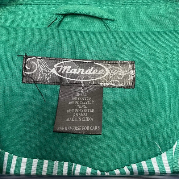 Mandee Green Blazer - Picture 2 of 4